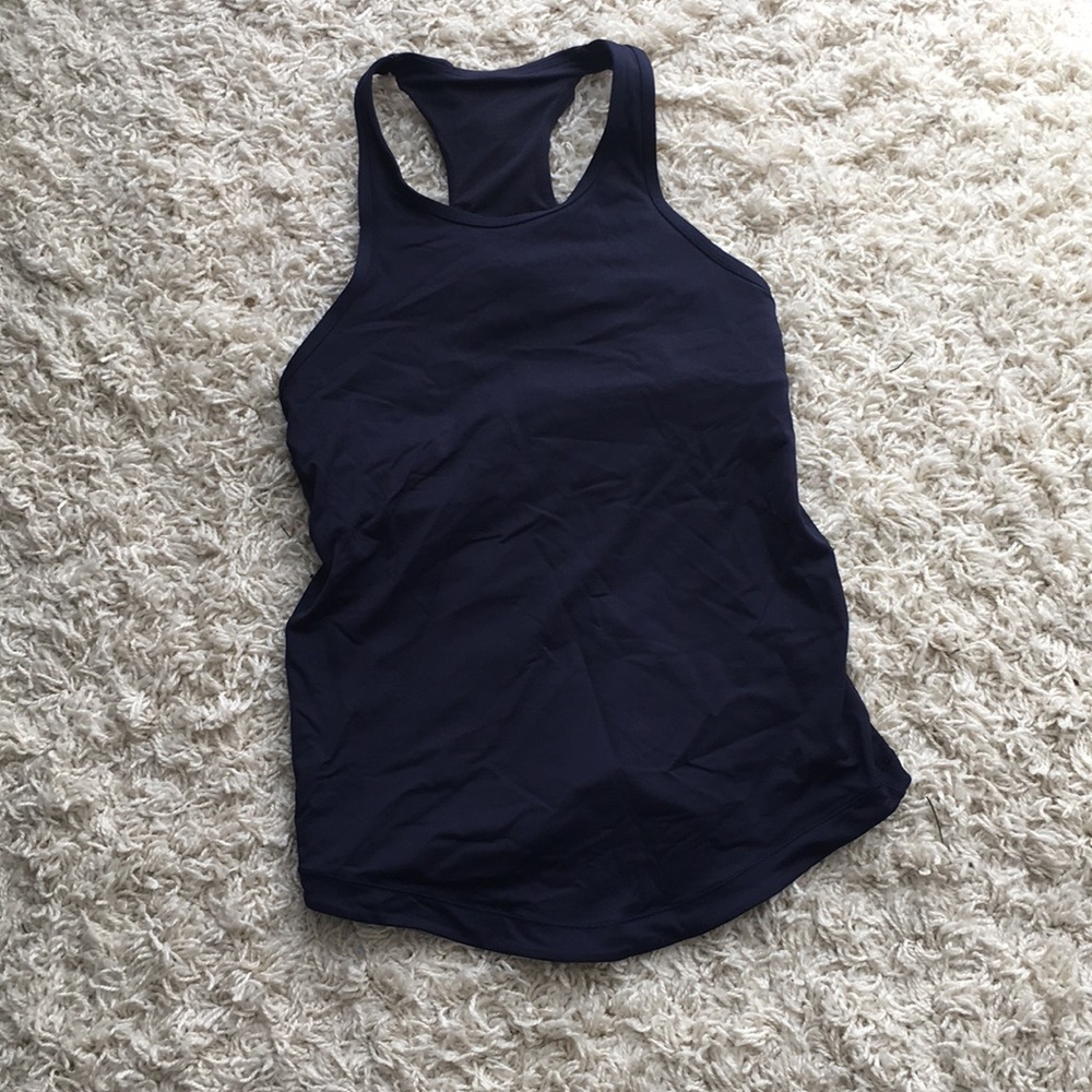 Lululemon Racer back with built-in bra